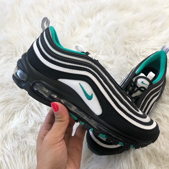 ✔️ New✔️ NIKE clear emerald Air Max 97 GS - Picture 2 of 6